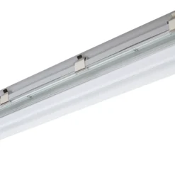 Lámpara resistente a la humedad PRIOS Lior, 157 cm, 2 x T8, G13, IP65, 18 W