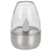 Lámparas de mesa LED solares Lindby Pedas, juego de 10, gris