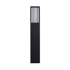 Lámpara sobremuro Avenue, negra, altura 45 cm, metal