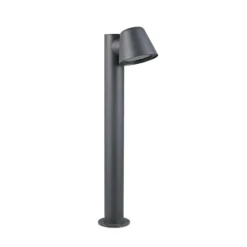Lámpara sobremuro Beni, negro mate, altura 60 cm, metal
