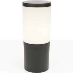 Lámpara sobremuro LED Amelia, CCT, negra, altura 25 cm