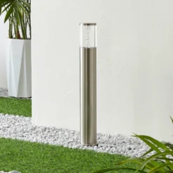 Lámpara sobremuro LED Belen, acero inoxidable