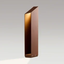 Lámpara sobremuro LED MARSET Domus Altura 55 cm Aluminio color óxido