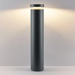 Lámpara sobremuro LED «Mona» de Molto Luce, Ø 18 cm, aluminio, altura 85 cm