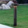 Lámpara sobremuro LED Onda, IP54, altura 50 cm