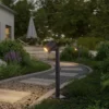 Lámpara sobremuro LED STEINEL Way SC con sensor, color antracita, IP65, RGBWW