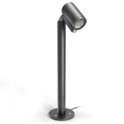 Lámpara sobremuro LED STEINEL Way SC con sensor, color antracita, IP65, RGBWW