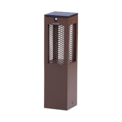 Lámpara sobremuro LED Tradition Sensor Corten 40cm