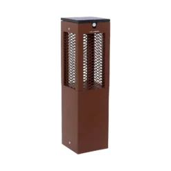 Lámpara sobremuro LED Tradition Sensor Corten 40cm