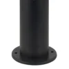 Lámpara sobremuro Statius de Lindby, antracita, hierro, sensor, 45 cm