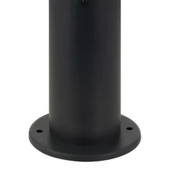 Lámpara sobremuro Statius de Lindby, antracita, hierro, sensor, 45 cm