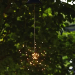 Lámpara solar LED colgante Firework