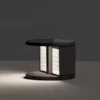 Lámpara solar LED de jardín SWING de KLEWE, antracita, Ø 20 cm IP65