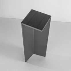 Lámpara solar LED Fold, gris oscuro, detector de movimiento, IP54