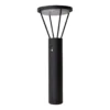 Lámpara solar LED para caminos Lucande Elario, 80 cm, CCT, sensor