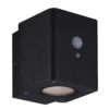 Lámpara solar LED para pared Megatron Loky, sensor, angular