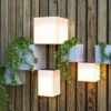 Lámpara solar LED para pared Newgarden Wally, 18 x 18 cm