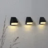 Lámpara solar LED para pared Wally Mini, juego de 3 unidades
