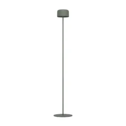 Lámpara solar LED para terraza Roccanova-L, verde, altura 120 cm