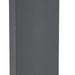 Lámpara solar LED PRIOS Lestor, antracita, atenuable, IP65