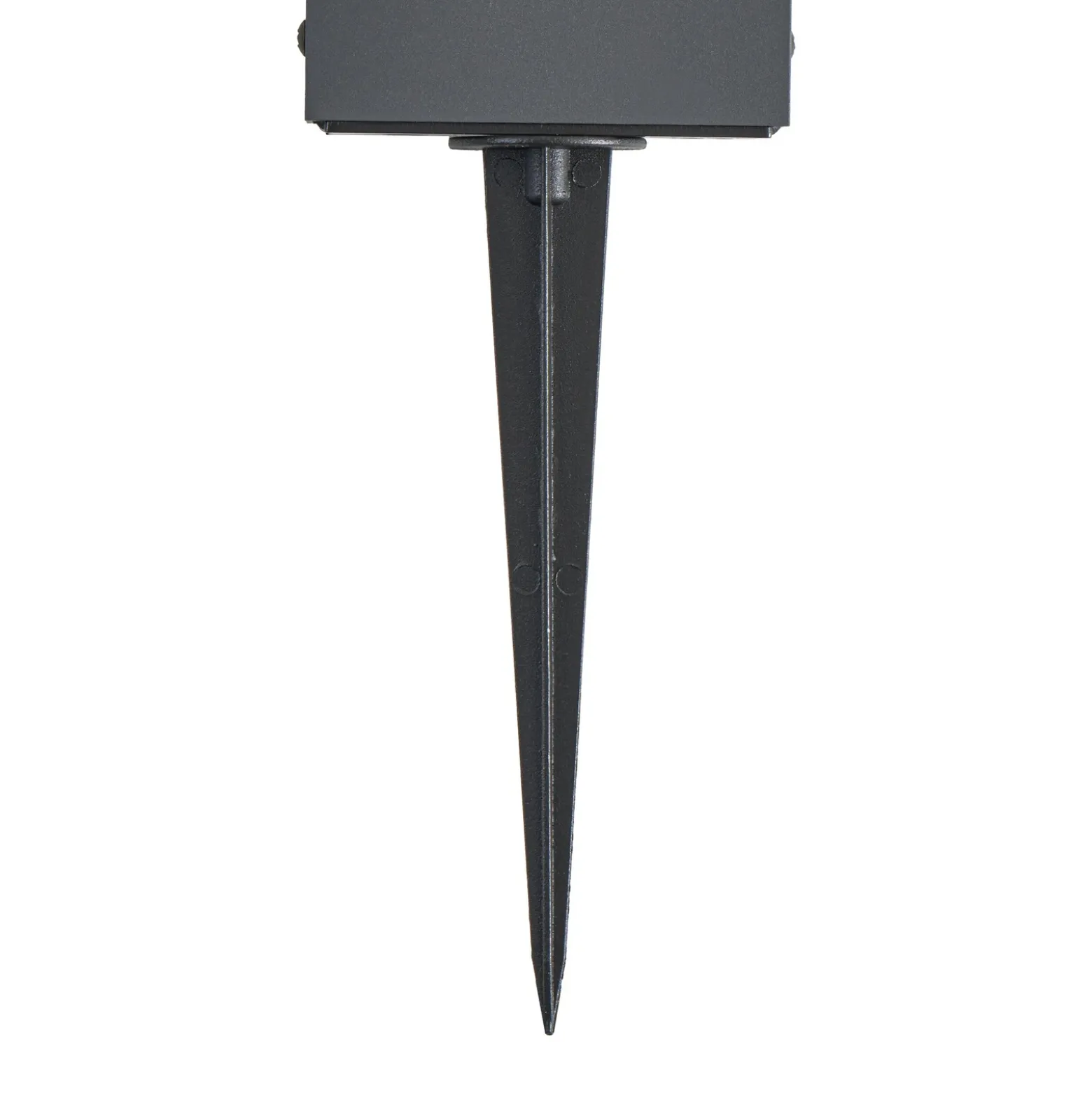 Lámpara solar LED PRIOS Lestor, antracita, atenuable, IP65