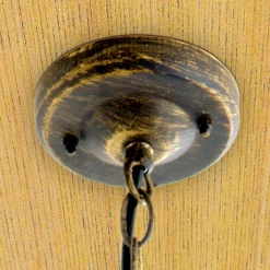 Lámp. colgante Margerite exterior cristal burbujas