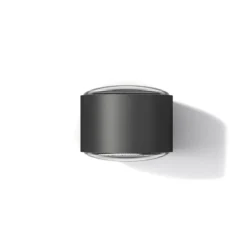 LOOM DESIGN Aplique de pared LED Frey IP65 2x6W negro
