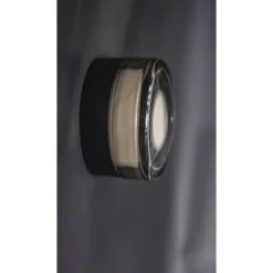LOOM DESIGN plafón LED Otto Convex, gris, IP65