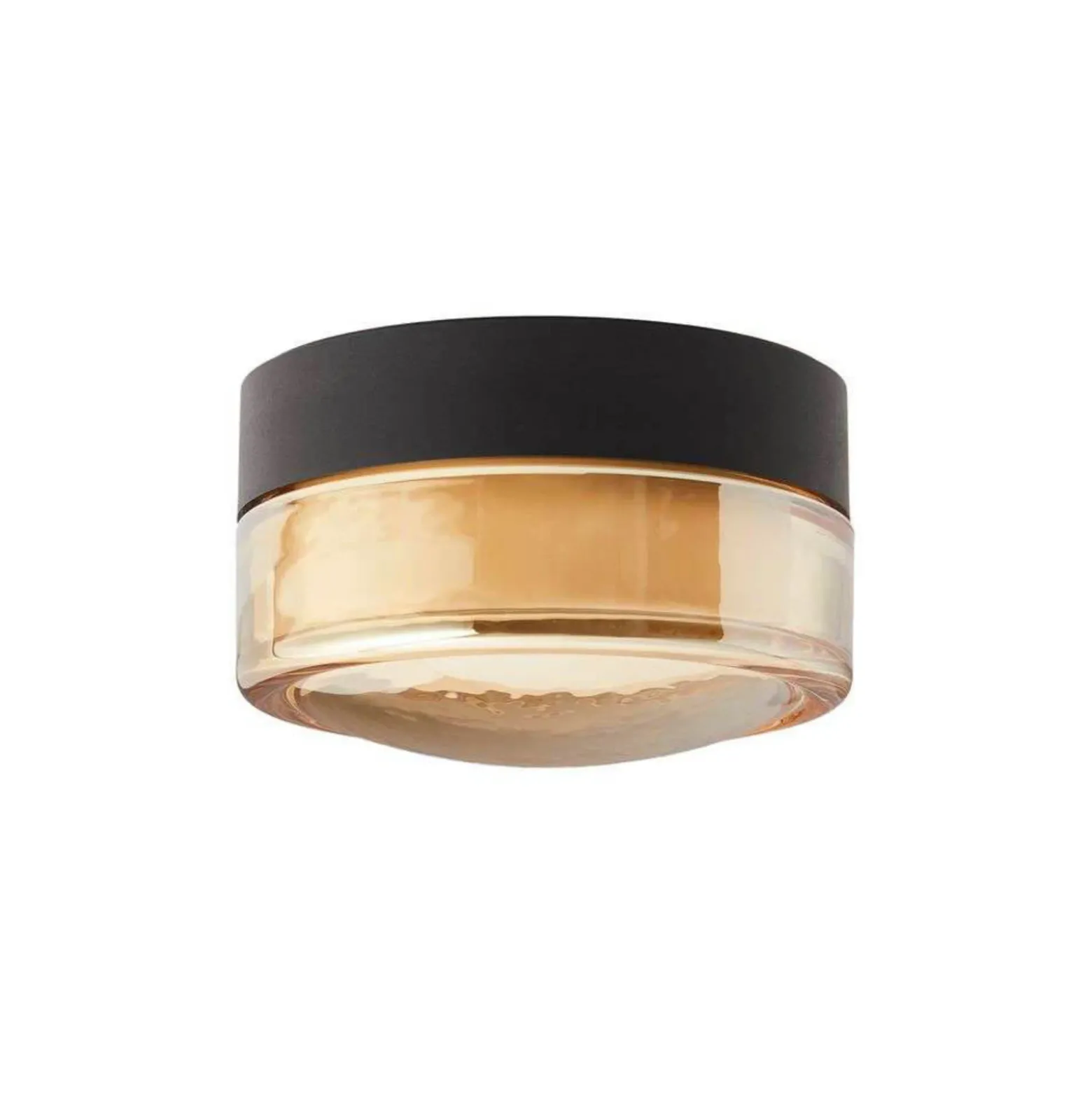 LOOM DESIGN plafón LED Otto Convex, ámbar,IP65