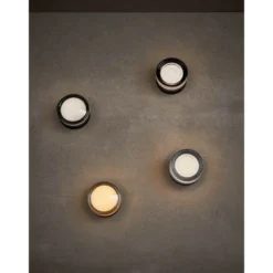 LOOM DESIGN plafón LED Otto Convex, ámbar,IP65