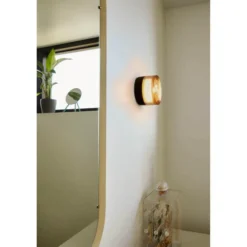 LOOM DESIGN plafón LED Otto Wave, ámbar, IP65