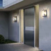 Lucande aplique de exterior Annalea, 29cm, 1 luz, IP54, sensor