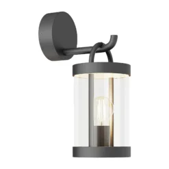 Lucande aplique de exterior Cassian, set de 2, antracita, IP54