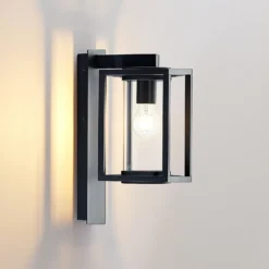 Lucande aplique de exterior Ferda, juego de 3, antracita, IP44