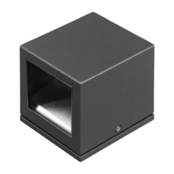 Lucande aplique de exterior Maurice, antracita, IP54, juego de 4