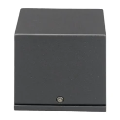 Lucande aplique de exterior Maurice, antracita, metal, IP54