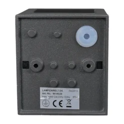 Lucande aplique de exterior Maurice, antracita, metal, IP54
