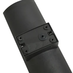 Lucande aplique de exterior Zanta, altura 28,2 cm, IP65, negro