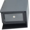 Lucande aplique de pared LED Kimian, altura 17 cm, antracita, IP54