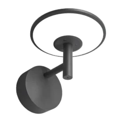 Lucande aplique LED para exterior Fenia, antracita, aluminio, IP65