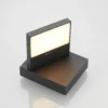 Lucande aplique LED para exterior Silvan, antracita, IP65, 14 cm