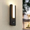 Lucande Aplique LED para exterior Virgalia, detector de movimiento, IP54