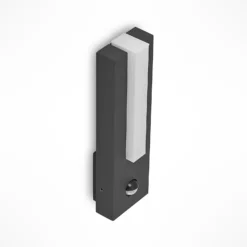 Lucande Aplique LED para exterior Virgalia, detector de movimiento, IP54