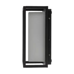 Lucande aplique LED para exterior Ilirian, antracita, aluminio, 15 cm