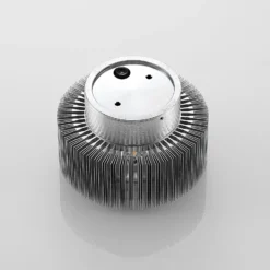 Lucande Aplique LED para exterior Keany, metal, Ø 16 cm, IP54
