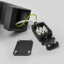 Lucande Aplique LED para exterior Olesia, 15 cm, sensor, IP54