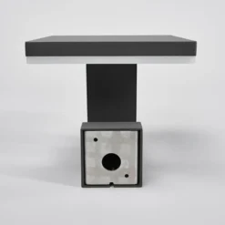 Lucande Aplique LED para exterior Olesia, 15 cm, sensor, IP54