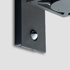 Lucande aplique para exterior Ferda, set de 2, antracita Sensor IP44