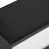 Lucande Aplique solar LED Dava, 14 cm de altura, aluminio, sensor