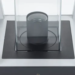 Lucande Baliza Dunia, antracita, metal, 24 cm, IP54